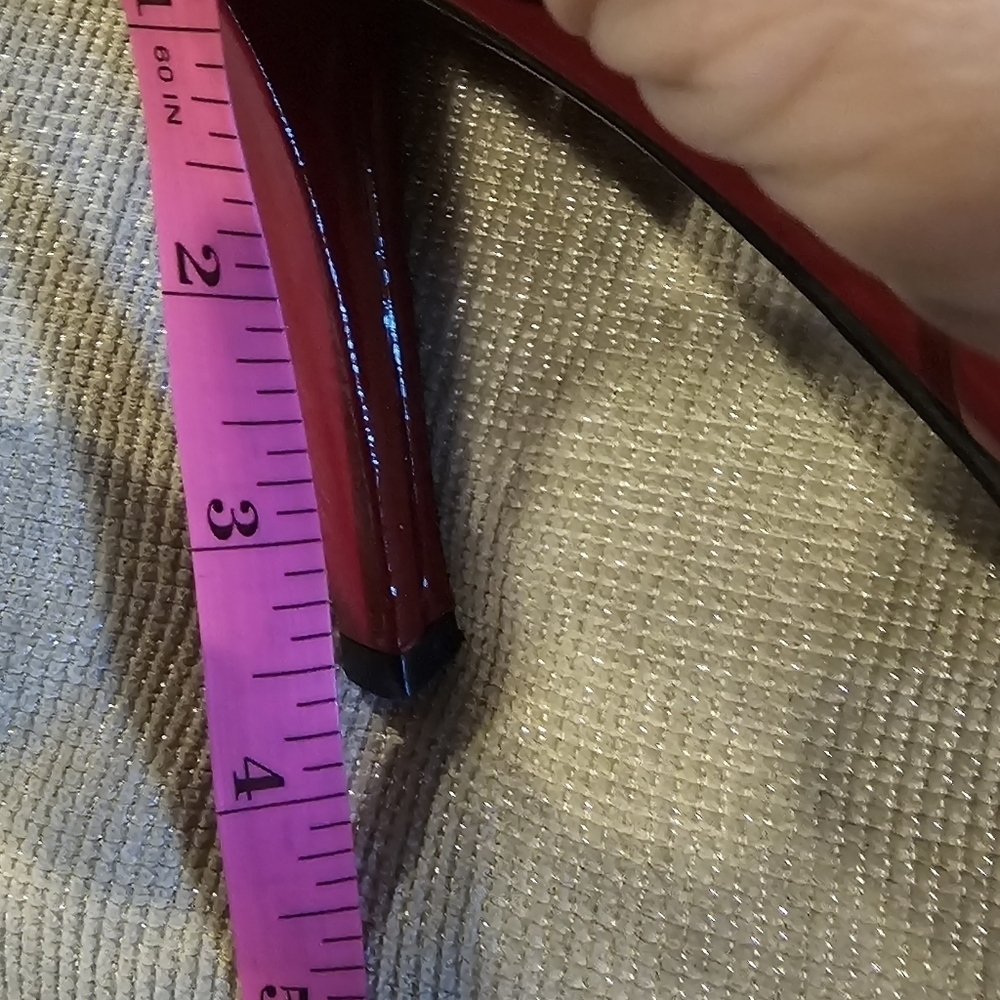 Marc Fisher Slingback Patent Leather Heels Size 9.5 - Picture 7 of 9